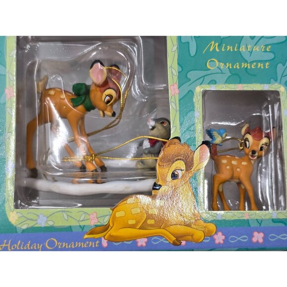 Enesco Disney Bambi Holiday Ornament Set - Picture 3 of 5